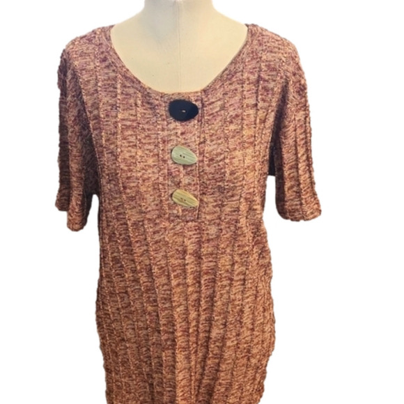 WOMENS ZARA multicolor long short sleeve top size Medium. - Picture 8 of 15